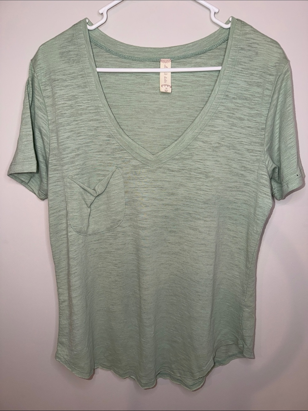 NEVER WORN Altarโd State Women's Oversized Mint V-Neck Pocket Tee